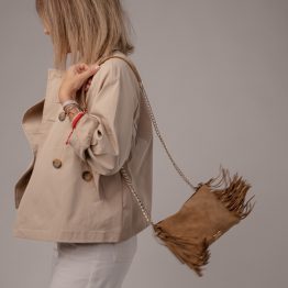 Azucena Fringe – Marrón Arena