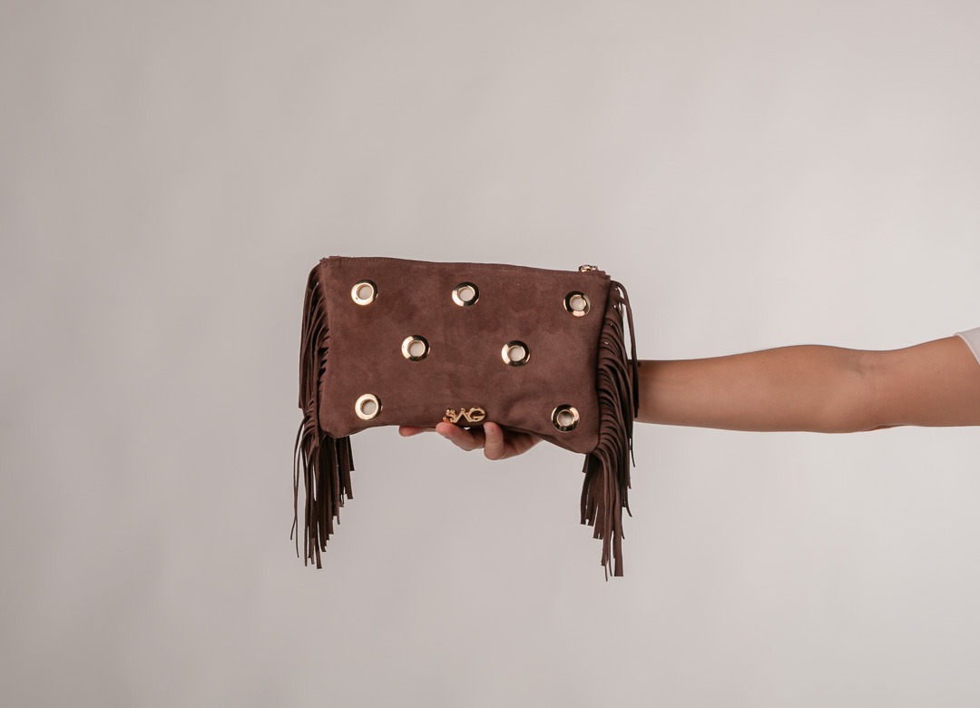 Azucena Fringe – Marrón Chocolate