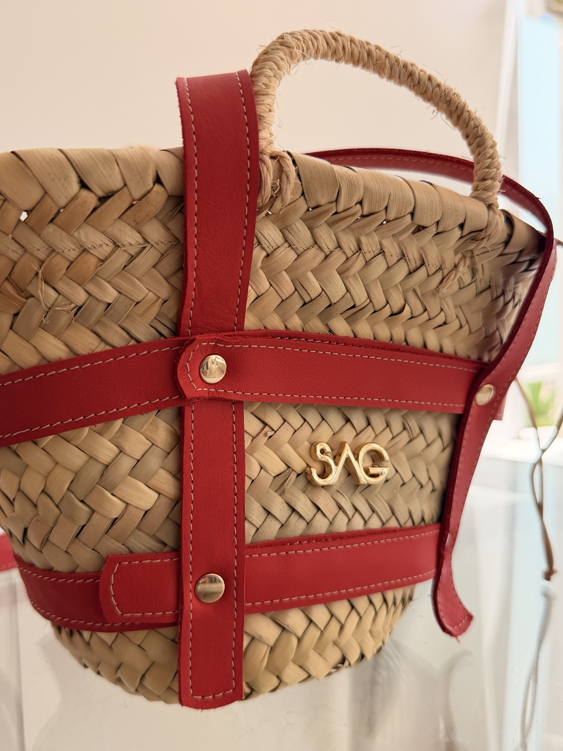 Mini Tabarca Classic rojo coral